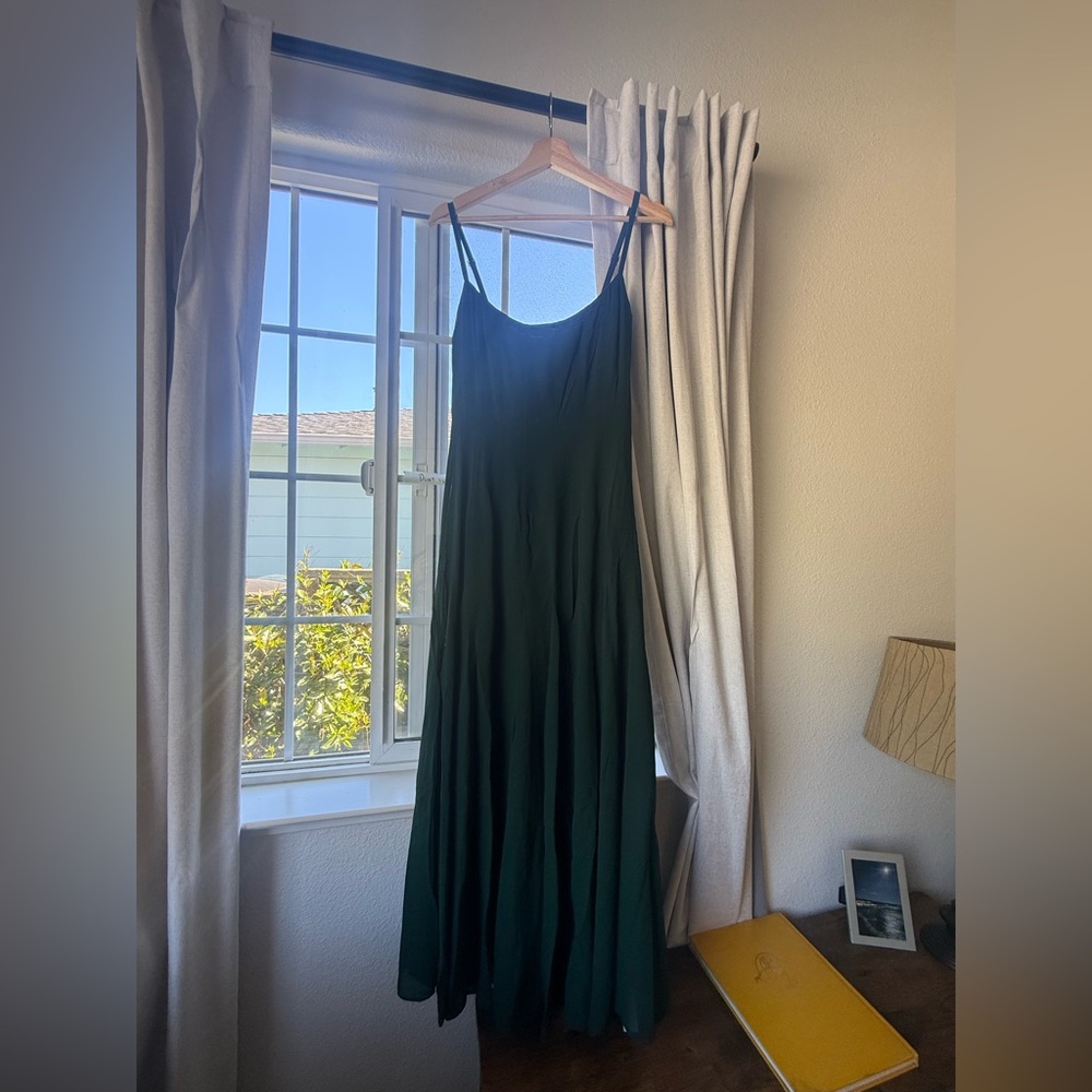 Reformation Katalina Dress (Forest) - Picture 7 of 13